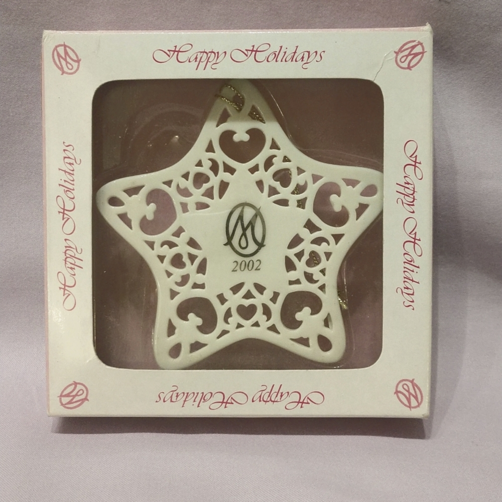 Marie Osmond 2002 Star Ornament